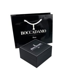 Uomo Boccadamo Man | Portachiavi Uomo Argento Brunito Boccadamo Man Radici Mpc025M