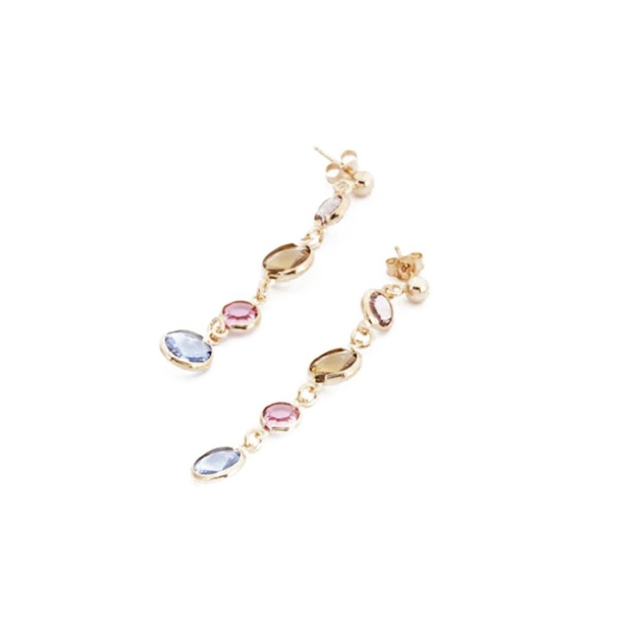 Donna Bysimon | Orecchini Donna Bysimon Argento Swarovski Luminosa 1101699