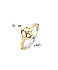 Donna Ti Sento Milano | Anello Donna Argento Sterling Ti Sento Milano Simbolo Della Pace 12222Sy