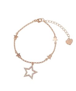 Donna Osa Jewels | Bracciale Donna Argento Rose Gold Osa Jewels Mayrose Stella 8106