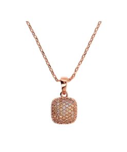 Donna Bronzallure Milano | Collana Donna Bronzallure Milano Cubic Zirconia Wsbz00617.Champ