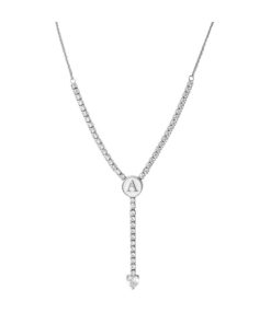 Donna Osa Jewels | Collana Tennis Donna Argento Osa Jewels Name Collection Iniziali 7110