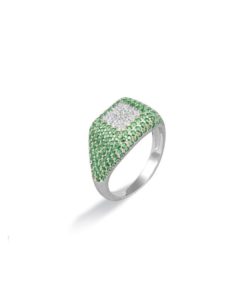 Donna Osa Jewels | Anello Donna Argento Osa Jewels Kelly Zirconi Verde 9932