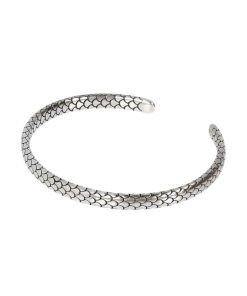 Uomo Albert M. | Bracciale Rigido Da Uomo In Argento Albert M. Mistero Wsox00084.S-Avg