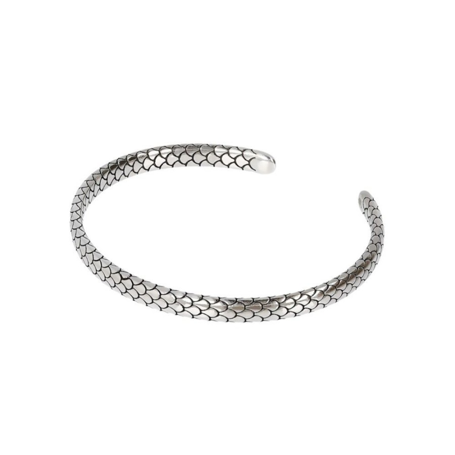 Uomo Albert M. | Bracciale Rigido Da Uomo In Argento Albert M. Mistero Wsox00084.S-Avg