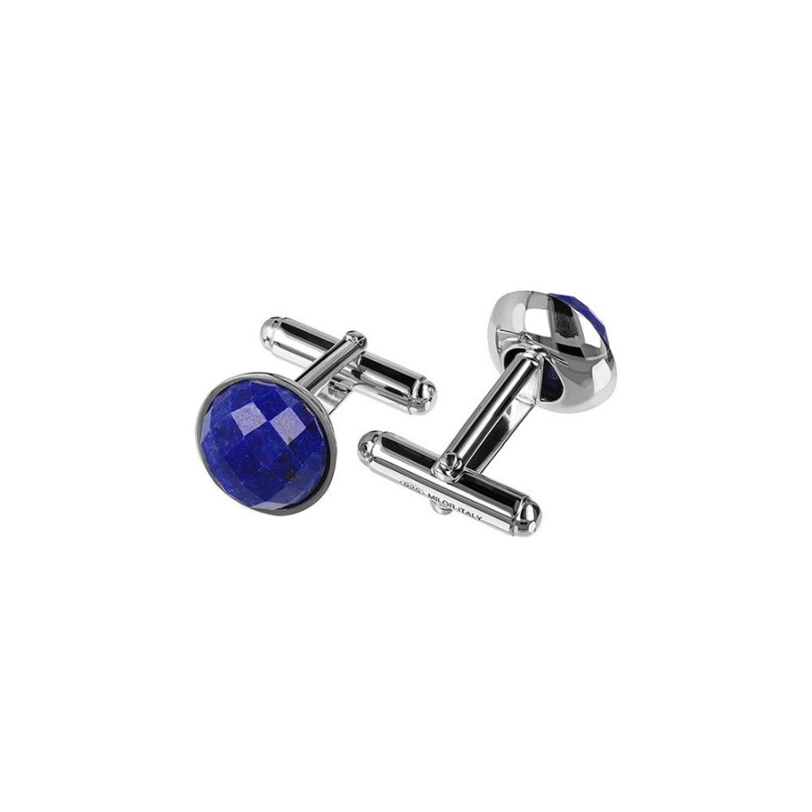 Uomo Albert M. | Gemelli Da Uomo In Argento Albert M. Mistero Con Lapis Wsox00174.Lps