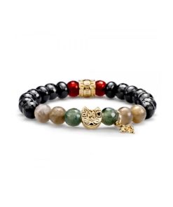 Donna Maria Cristina Sterling | Bracciale Elastico Donna Maria Cristina Sterling Lucky You Ferro Di Cavallo G2331