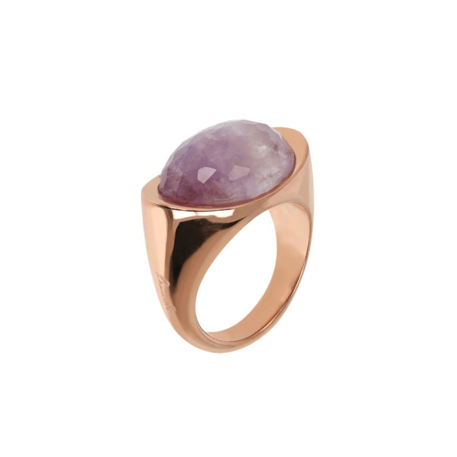 Donna Bronzallure Milano | Anello Cocktail Donna Bronzallure Milano Ametista Lavanda Wsbzwsbz02151.Aml