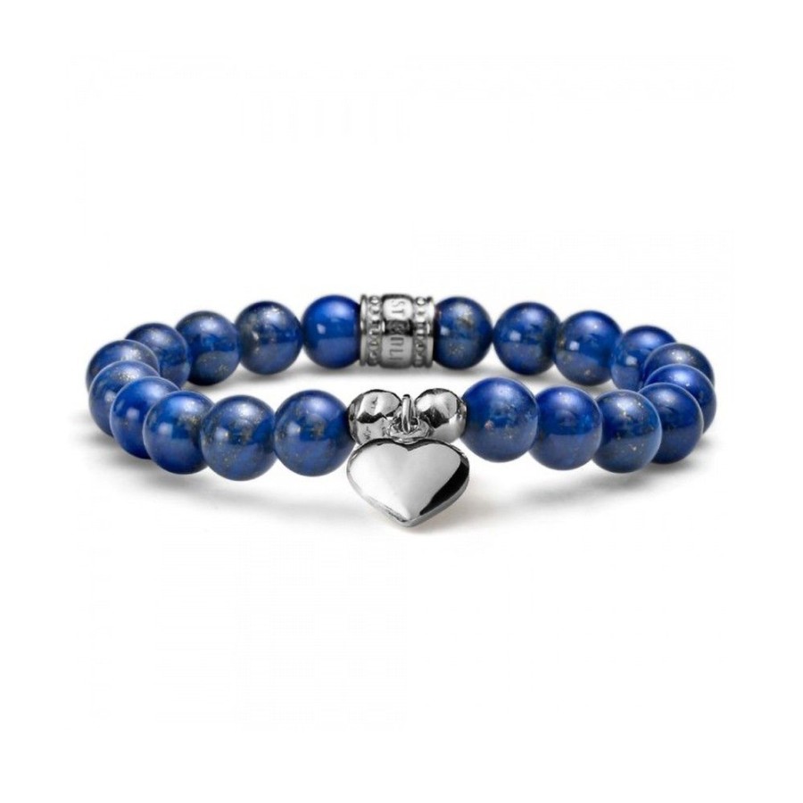 Donna Maria Cristina Serling | Bracciale Elastico Donna Maria Cristina Sterling Love Lapis Cuore G1893