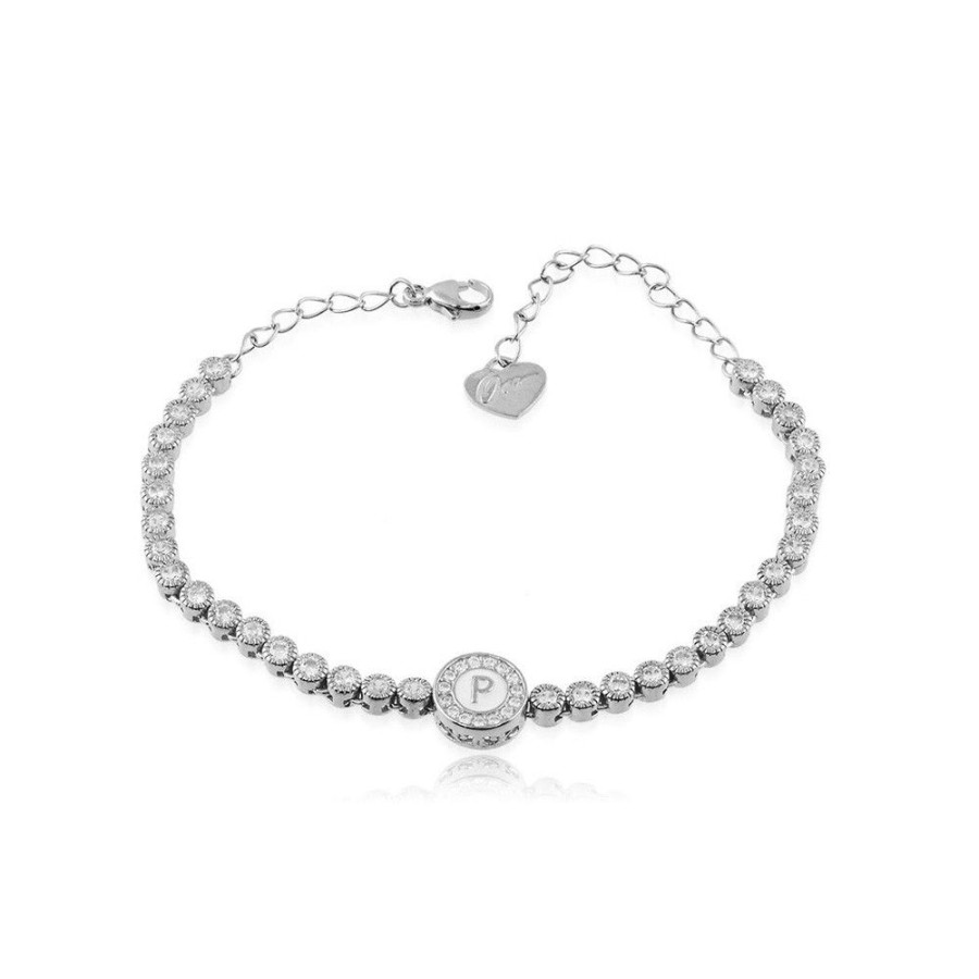 Donna Osa Jewels | Bracciale Tennis Donna Osa Jewels Name Collection 9 Mm