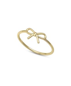 Donna Ambrosia Gioielli | Anello Donna Oro Giallo Ambrosia Gioielli Fiocco Aaz114