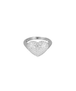 Donna Osa Jewels | Anello Donna Argento Osa Jewels Cuore Zirconi 9947