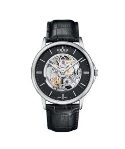 Uomo Edox | Orologio Svizzero Automatico Uomo Edox Les Bemonts 85300-3-Nin