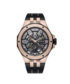 Uomo Edox | Orologio Svizzero Automatico Uomo Edox Delfin Mecano 43 Mm 85303-357Rn-Nrn