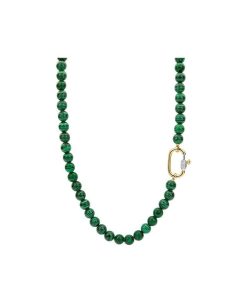 Donna Ti Sento Milano | Collana Girocollo Donna Argento Sterling Ti Sento Milano Malachite 3967Ma