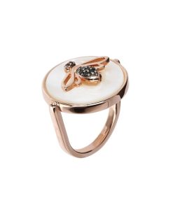 Donna Bronzallure Milano | Anello Donna Bronzallure Milano Golden Rose Lira Collection Ape Wsbz01463.Wm-14