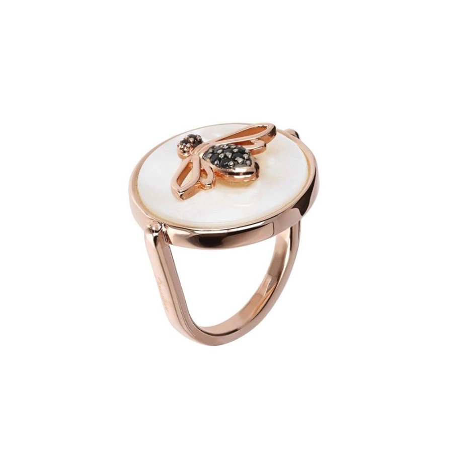 Donna Bronzallure Milano | Anello Donna Bronzallure Milano Golden Rose Lira Collection Ape Wsbz01463.Wm-14