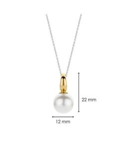 Donna Ti Sento Milano | Pendente Da Donna In Argento Sterling Ti Sento Milano Con Perla 6805Pw