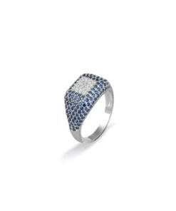 Donna Osa Jewels | Anello Donna Argento Osa Jewels Kelly Zirconi Blu 9935