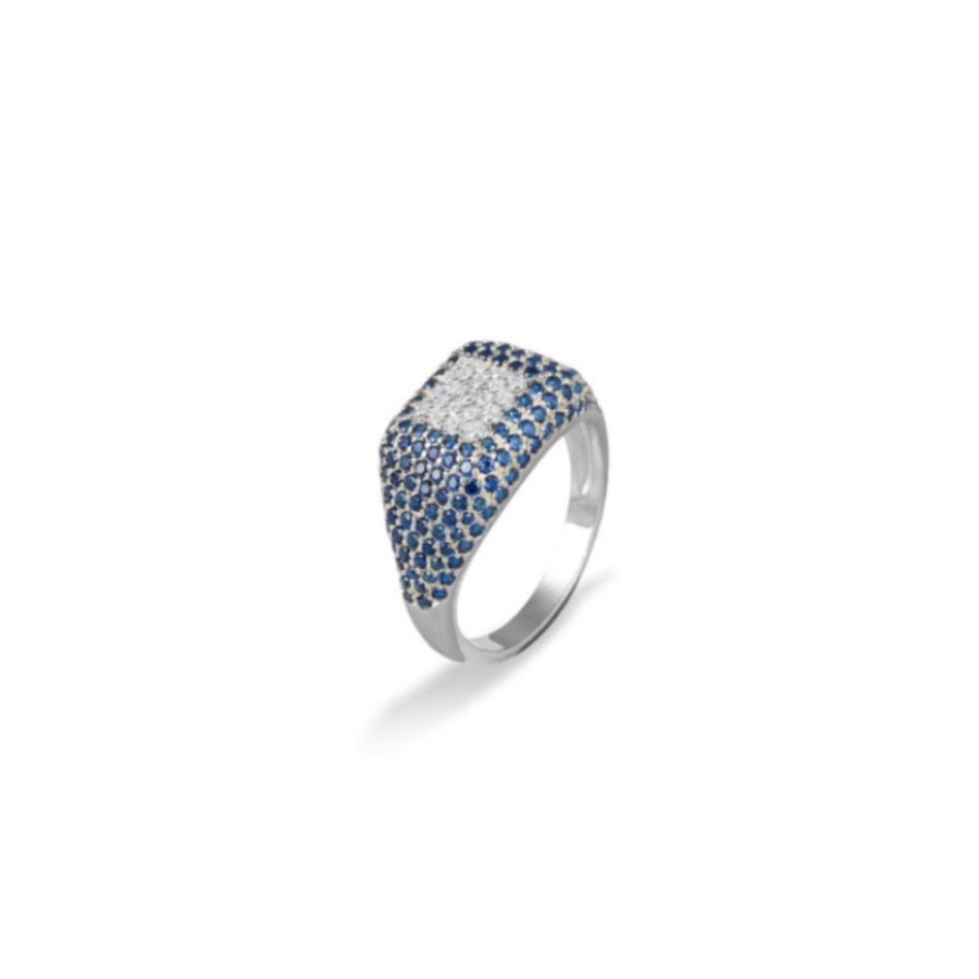 Donna Osa Jewels | Anello Donna Argento Osa Jewels Kelly Zirconi Blu 9935