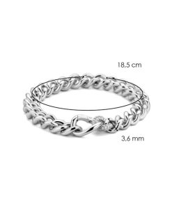 Donna Ti Sento Milano | Bracciale Grumetta Donna Argento Sterling Ti Sento Milano 2935Zy