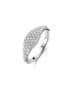 Donna Ti Sento Milano | Anello Chevalier Donna Argento Sterling Ti Sento Milano Zirconi 12223Zi