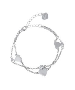 Donna Osa Jewels | Bracciale Donna Argento Osa Jewels Mayrose Cuore 8082