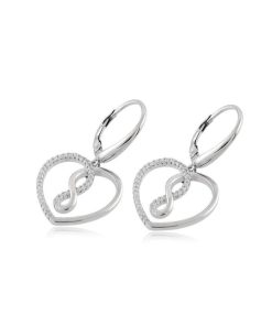 Donna Osa Jewels | Orecchini Donna Osa Jewels Argento Cuore Infinito 6862