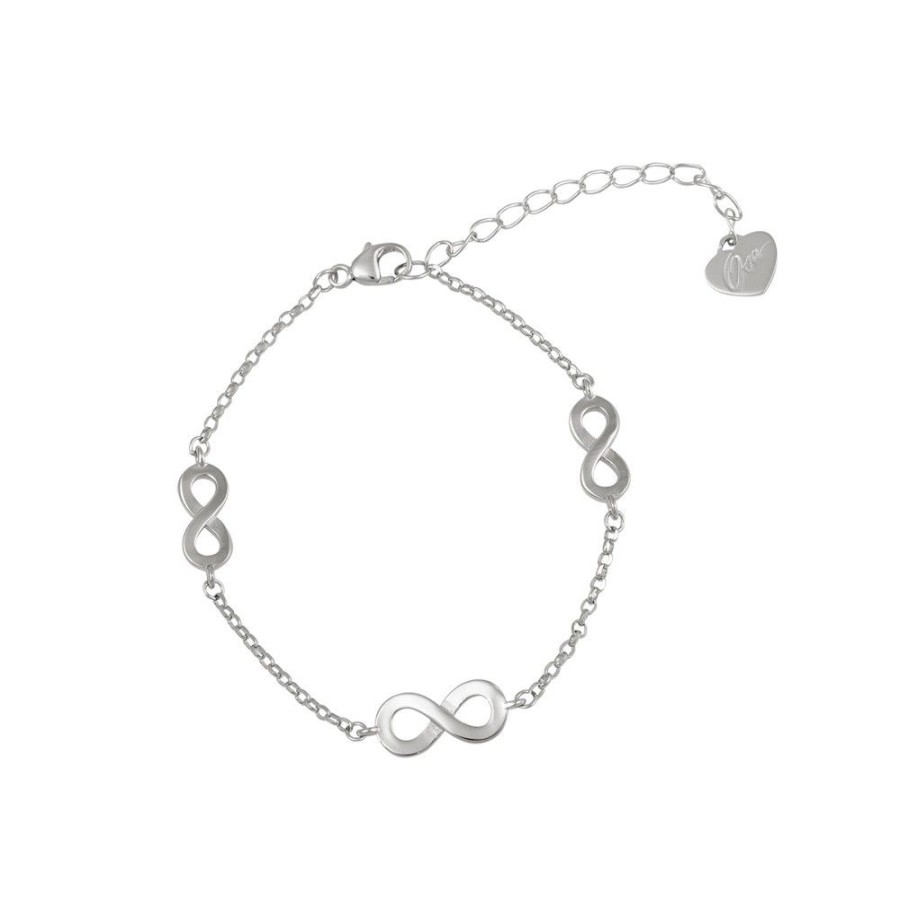 Donna Osa Jewels | Bracciale Donna Argento Osa Jewels Mayrose Infinito 8040