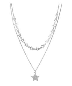 Donna Osa Jewels | Collana Multifilo Donna Argento Osa Jewels Mayrose Stelle 8051