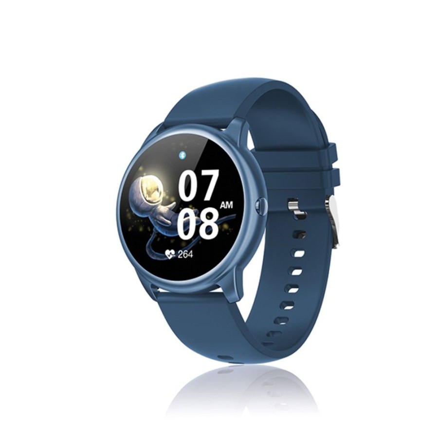 Uomo David Lian | Orologio Smartwatch Unisex David Lian Dubai Silicone Blu Dl120