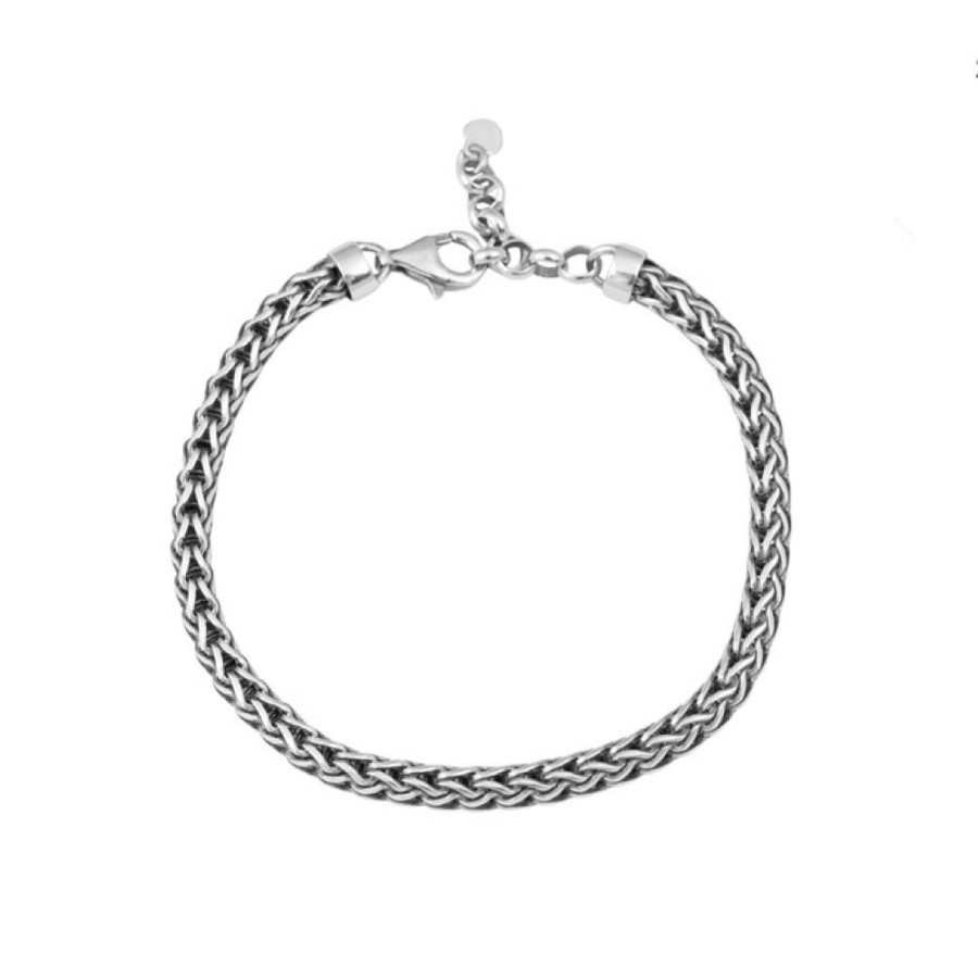 Uomo Osa Uomo | Bracciale Uomo Argento Osa Jewels Collezione Uomo 2001