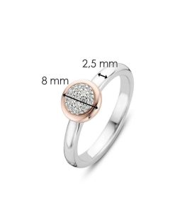 Donna Ti Sento Milano | Anello Donna Argento Ti Sento Milano Mix&Match 12102Zr