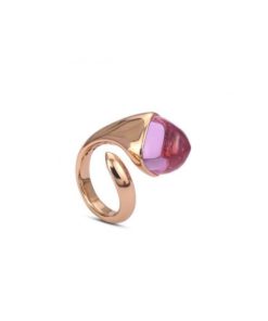 Donna Boccadamo | Anello Donna Boccadamo Linea Mediterranea Caleida Morganite Kan014Rh