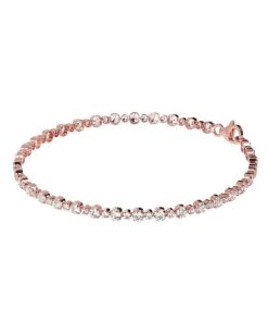 Donna Bronzallure Milano | Bracciale Tennis Donna Bronzallure Milano Cubic Zirconia Wsbz00943.Lg.Wr