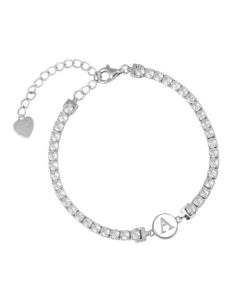 Donna Osa Jewels | Bracciale Tennis Donna Argento Osa Jewels Name Iniziale A-Z 7100