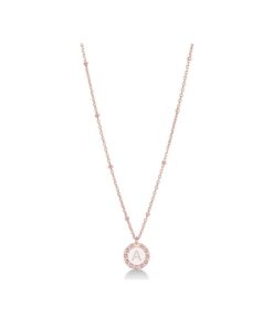 Donna Maison Dvccio | Collana Donna Argento Dvccio Petit Tresor Iniziale Cmicroag/R