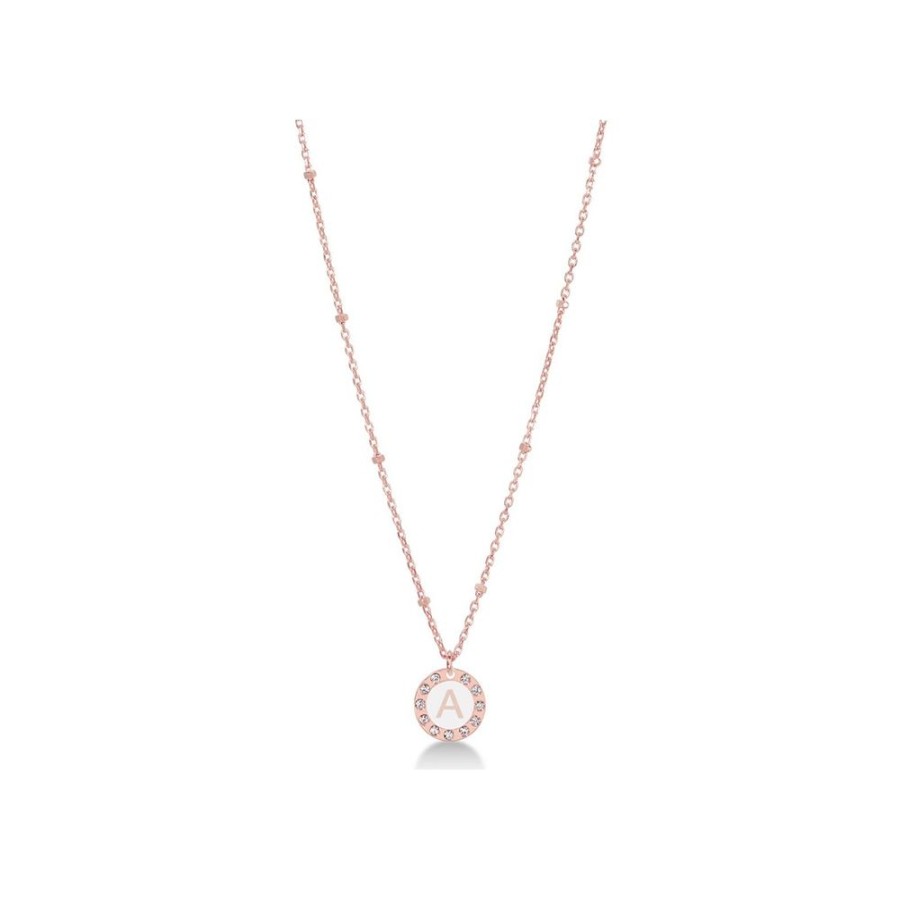 Donna Maison Dvccio | Collana Donna Argento Dvccio Petit Tresor Iniziale Cmicroag/R